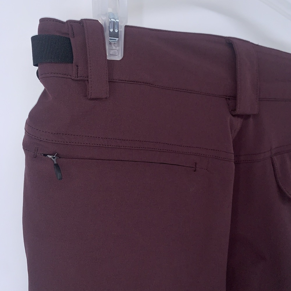 Club Ride Mountain Bike Shorts Mens Maroon Blue Cycling Adjustable Waist SMALL - Picture 8 of 12